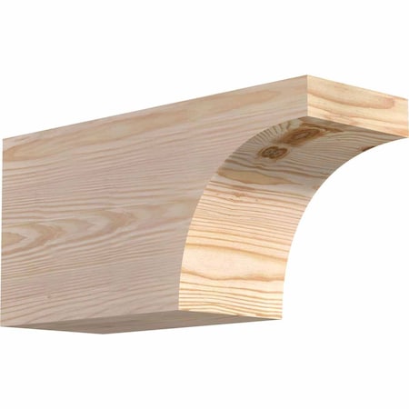 Ekena Millwork Huntington Smooth Rafter Tail, Douglas Fir, 5 1/2"W x 8"H x 16"L RFT06X08X16HUN00SDF